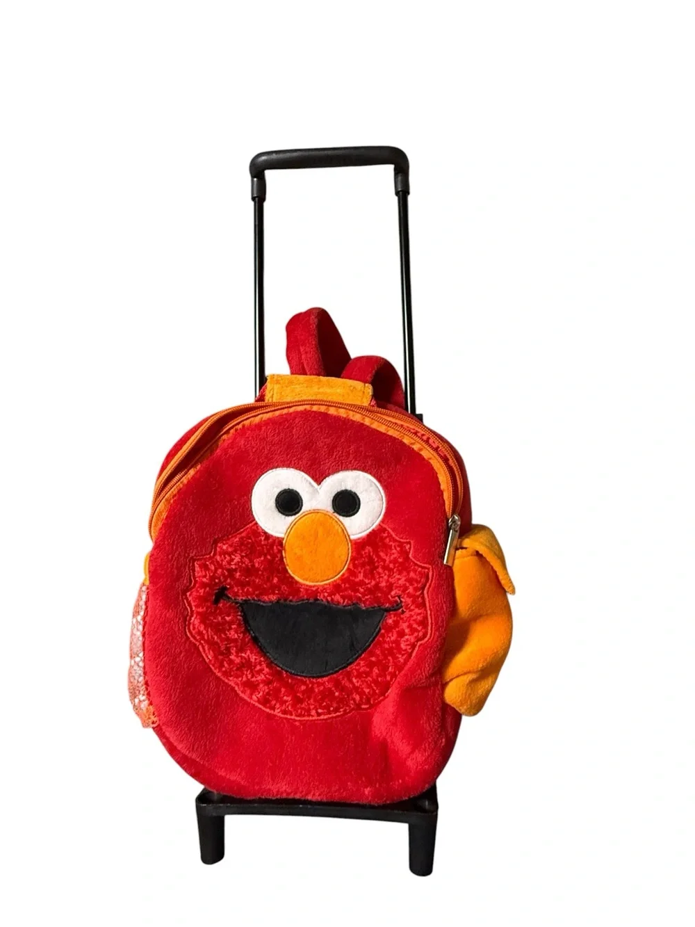 Animal Adventure Elmo Plush Rolling Backpack Luggage Sesame Street Toddler Bag